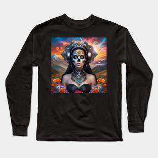 Pretty Girls Los Muertos – Cosmic Dreamscapes 15 Long Sleeve T-Shirt